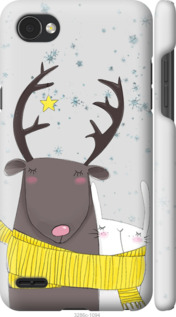 

Чохол Лось і зайчик для LG Q6 946741