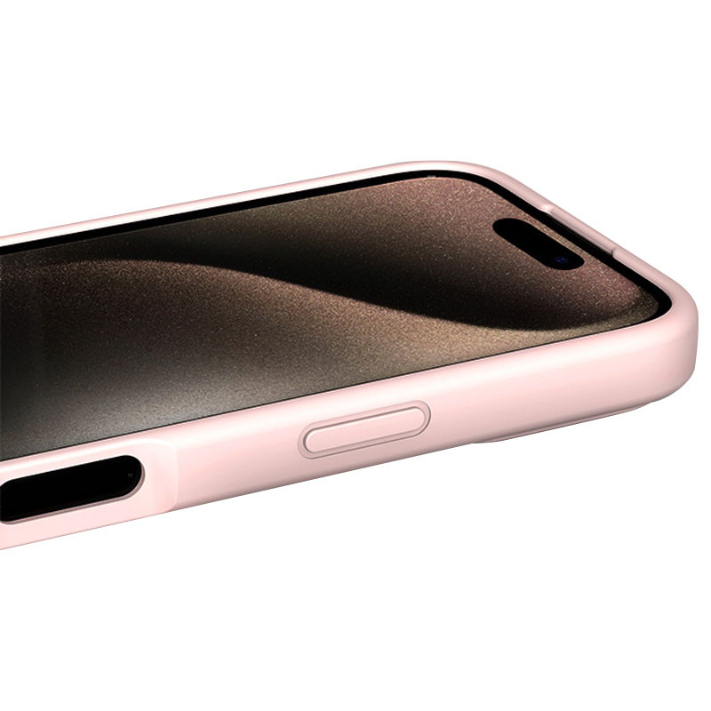 Фото Чохол Silicone Case Full Protective with Ring на Apple iPhone 16 (6.1") (Pink) в маназині vchehle.ua