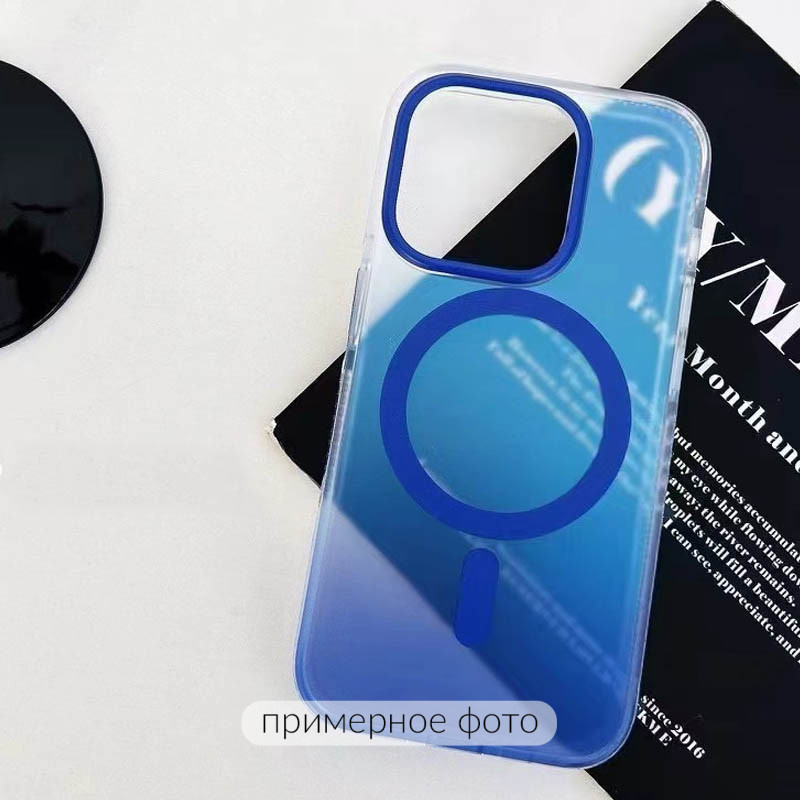 Фото Чехол TPU+PC Phantom with Magnetic Safe для Apple iPhone 16e (6.1") (Blue) в магазине vchehle.ua