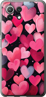

Чехол Сердечки 4 для Xiaomi Mi 11 Lite 1646029