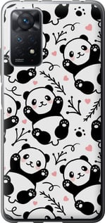Чохол Панди на Xiaomi Redmi Note 12 Pro