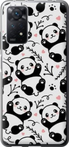 Чохол Панди на Xiaomi Redmi Note 12 Pro