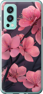Чехол Пурпурная сакура для OnePlus Nord 2