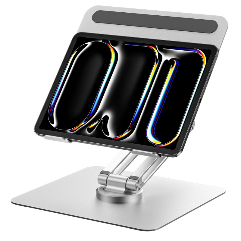 Купить Подставка для ноутбука WIWU ZM-S801 Rotative Foldable Laptop Stand (Silver) на vchehle.ua