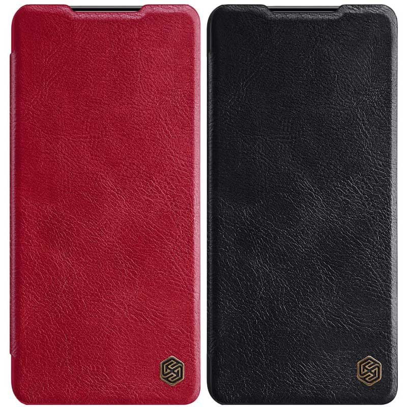 Кожаный чехол-книжка Nillkin Qin Series для Samsung Galaxy S21+