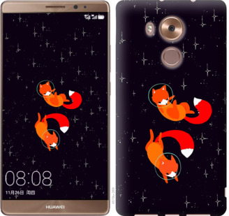 

Чехол Лисички в космосе для Huawei Mate 8 870465