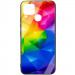 TPU+Glass чохол Diversity на Realme C15 / C12 (Rainbow)