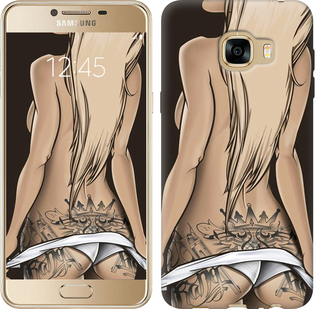 

Чехол Девушка с татуировкой для Samsung Galaxy C5 C5000 644127
