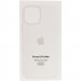 Купить Уценка Чехол Silicone case (AAA) full with Magsafe and Animation для Apple iPhone 12 Pro Max (6.7") (Дефект упаковки / Белый / White) на vchehle.ua