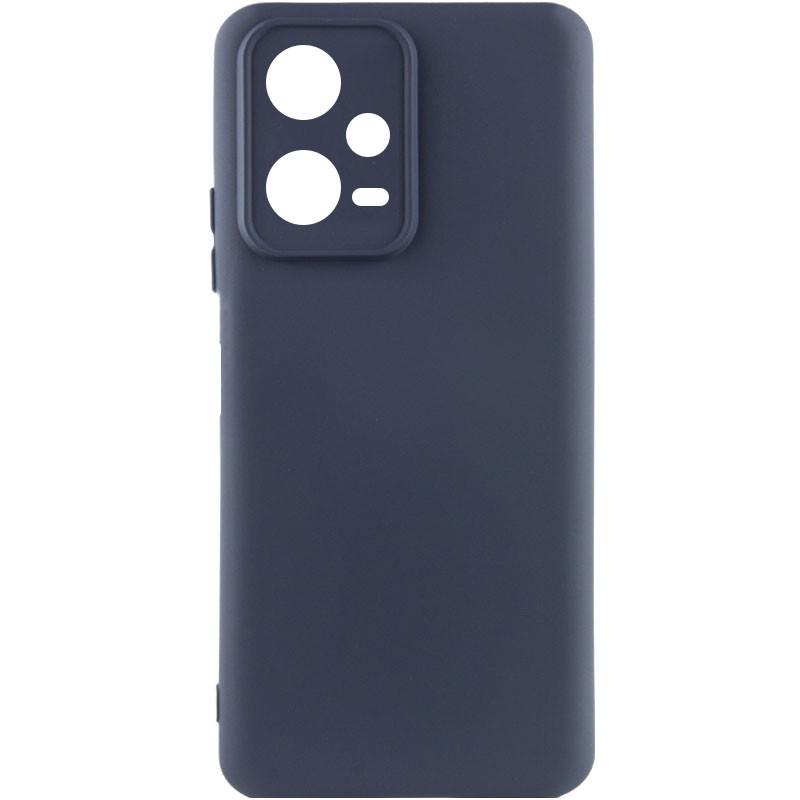 Чохол Silicone Cover Lakshmi Full Camera (AA) на Xiaomi Redmi Note 12 Pro 5G (Синій / Midnight Blue)