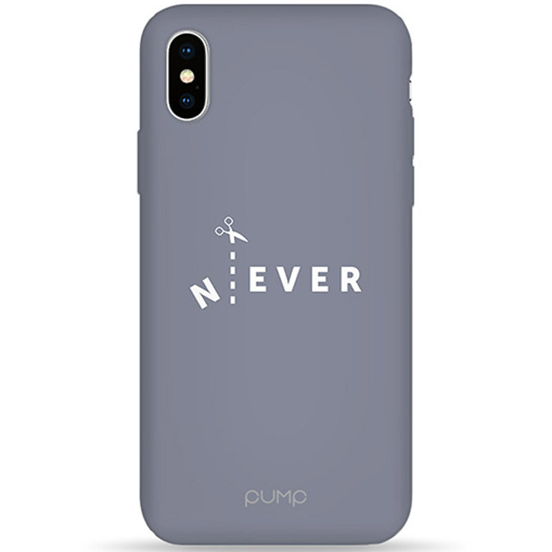 

Чохол Pump Silicone Minimalistic на Apple iPhone X / XS (5.8") (N-EVER) 873041