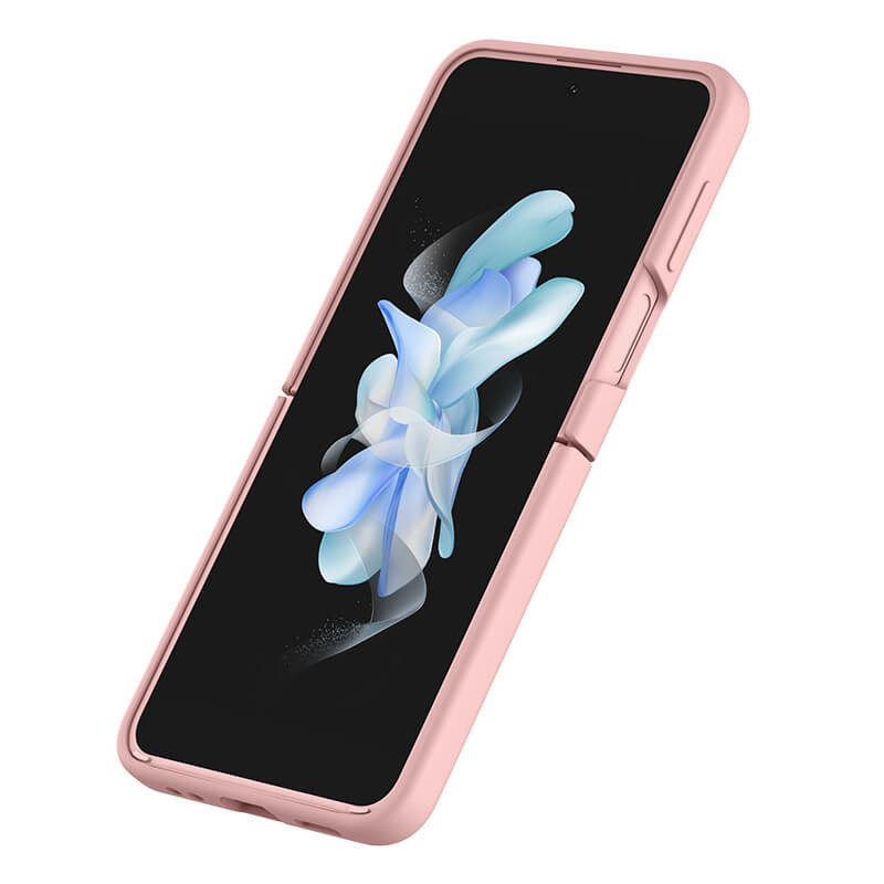 Купити Силіконова накладка Nillkin Camshield Silky на Samsung Galaxy Z Flip4 (Light Peach) на vchehle.ua