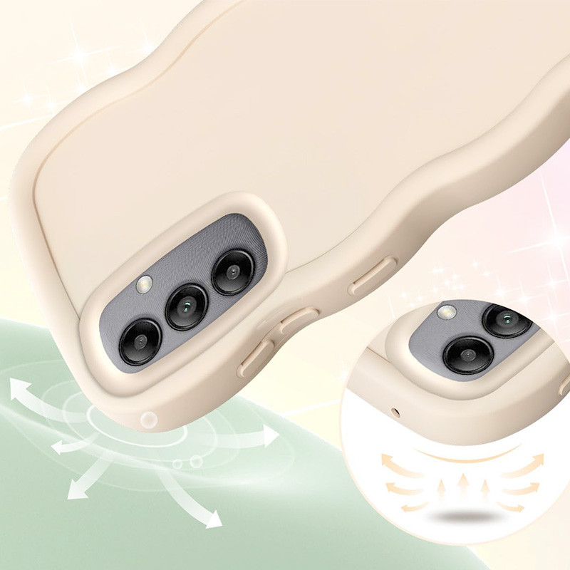 Чохол TPU Ripple на Samsung Galaxy S24 FE (Antique White) в магазині vchehle.ua