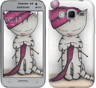 

Чехол Кошка рукодельница для Samsung Galaxy Core Prime G360H 584110