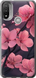 Чехол Пурпурная сакура для Motorola E20