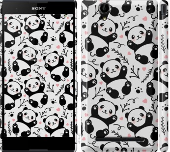 

Чехол Панды для Sony Xperia T2 Ultra Dual D5322 723203