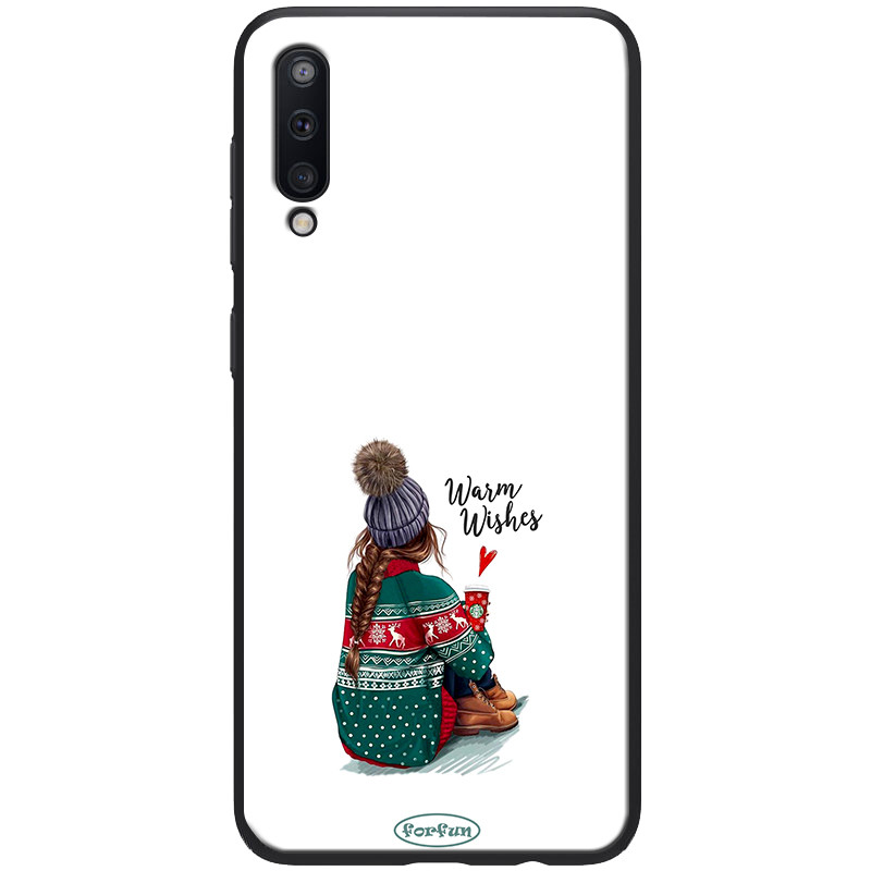 

TPU+PC чохол ForFun для Samsung Galaxy A50 (A505F) (Warm Wishes / Білий) 788573