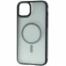 TPU+PC чехол iPaky Carbone Clear case with Magnetic safe для Apple iPhone 14 (6.1")