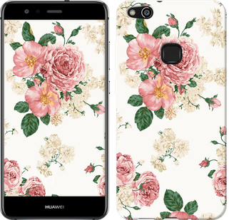 

Чохол квіткові шпалери v1 на Huawei P10 Lite 642401