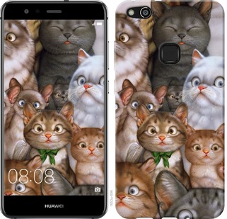 

Чехол коты для Huawei P10 Lite 757718