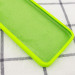 Фото Silicone Case Square Full Camera Protective (AA) NOLOGO для Apple iPhone 7 / 8 / SE (2020) (4.7") (Салатовый / Neon green) в магазине vchehle.ua