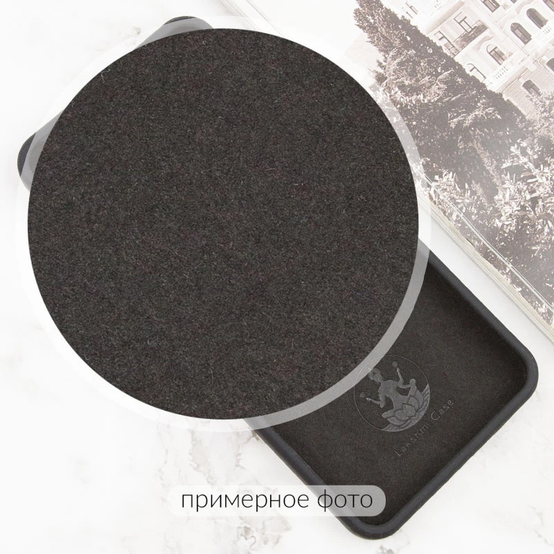 Фото Чохол Silicone Cover Lakshmi Full Camera (AAA) на Xiaomi Redmi A5 / Poco C71 (Чорний / Black) в маназині vchehle.ua