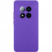 Чехол Silicone Cover Lakshmi Full Camera (AAA) для Xiaomi Redmi Note 14 Pro 4G (Фиолетовый / Amethyst)