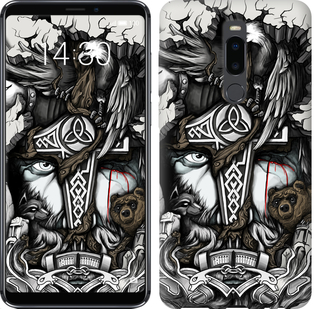 Чехол Тату Викинг для Meizu Note 8