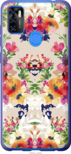 

Чехол Цветочный узор для ZTE Blade A7S 2020 1389904