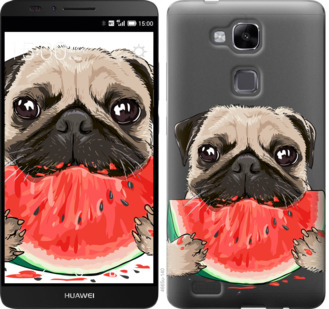 

Чохол Мопс і кавун на Huawei Ascend Mate 7 843878