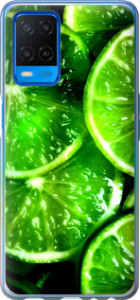 Чехол Зелёные дольки лимона для Oppo A54