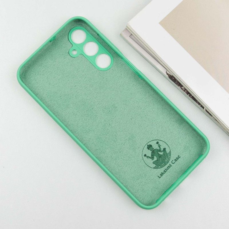 Чохол Silicone Cover Lakshmi Full Camera (AA) на Samsung Galaxy A55 (Ментоловий / Mint) в магазині vchehle.ua