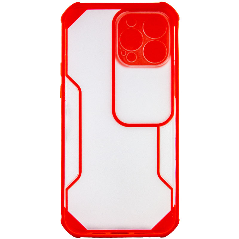Чехол Camshield matte Ease TPU со шторкой для Apple iPhone 13 Pro (6.1") (Красный) в магазине vchehle.ua