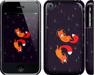

Чехол Лисички в космосе для iPhone 3Gs 869956