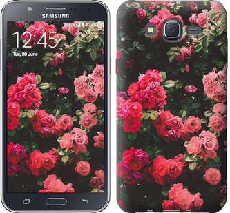 

Чохол Кущ з трояндами на Samsung Galaxy J7 J700H 639147