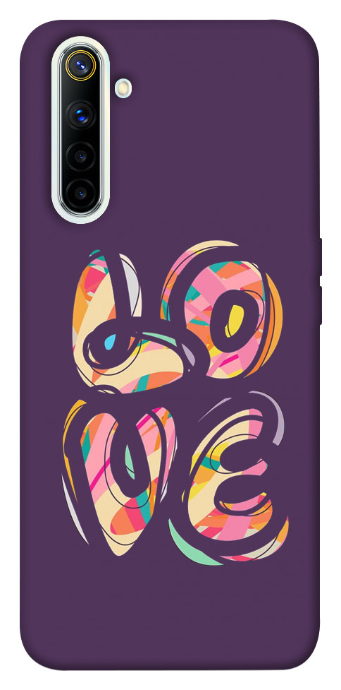 

Чехол Color love для Realme 6 1098676