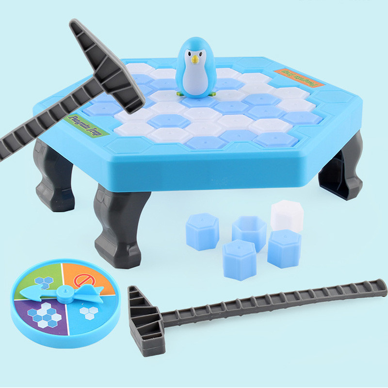 Настольная интерактивная игра Ummi 61788 Penguin Trap (Blue) в магазине vchehle.ua