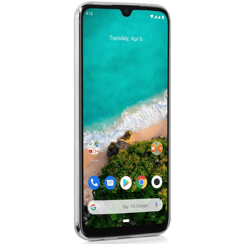 

TPU + Glass чохол Gradient Rainbow з лого для Xiaomi Mi A3 (CC9e) (Фіолетовий) 737963