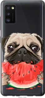 

Чохол Мопс і кавун на Samsung Galaxy A41 A415F 917843