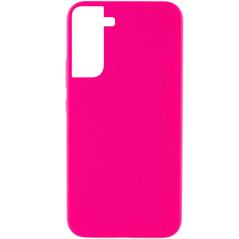 Чохол Silicone Cover Lakshmi (AAA) на Samsung Galaxy S22 (Рожевий / Barbie pink)