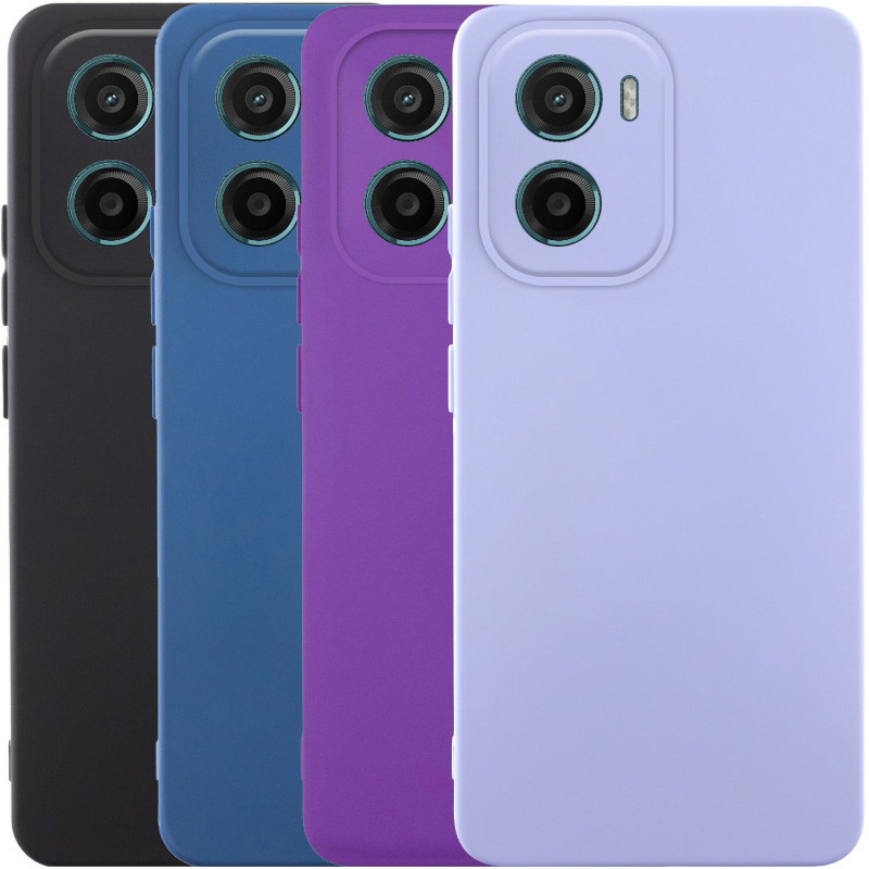 Чохол Silicone Cover Lakshmi Full Camera (AA) на Motorola Moto G05 / E15 4G