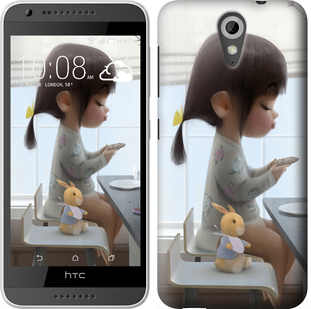 

Чохол Мила дівчинка з зайчиком на HTC Desire 620 636494