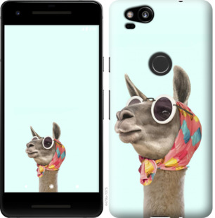 

Чохол Модна лама на Google Pixel 2 779331