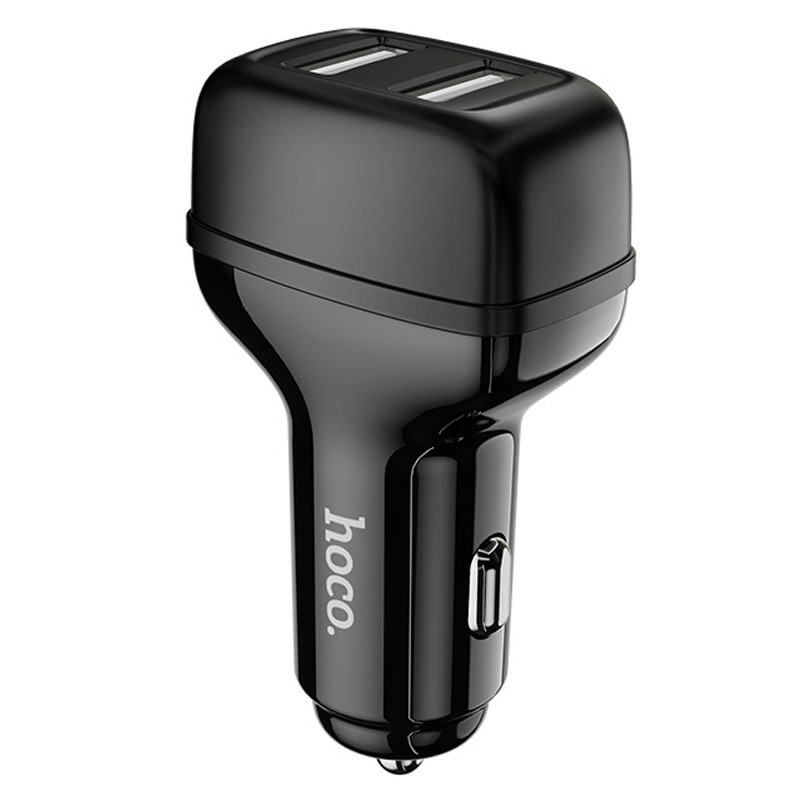 Фото АЗУ Hoco Z36 Leader 2.4A (2USB-A) (Черный) в магазине vchehle.ua