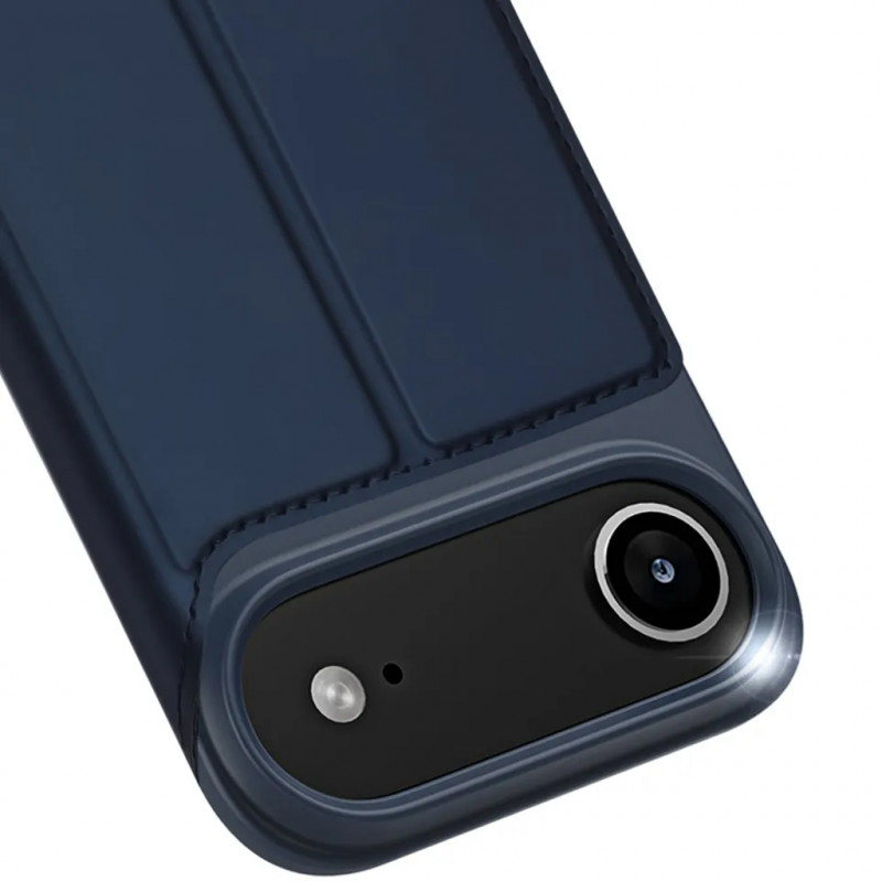 Купить Чехол-книжка Dux Ducis с карманом для визиток для Apple iPhone 17 Air (6.5") (Синий) на vchehle.ua