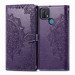 Фото Кожаный чехол-книжка Art Case с визитницей для Oppo A15 / A15s (Фиолетовый) в магазине vchehle.ua