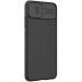 Фото Карбоновая накладка Nillkin Camshield (шторка на камеру) для Samsung Galaxy A22 5G (Черный / Black) в магазине vchehle.ua