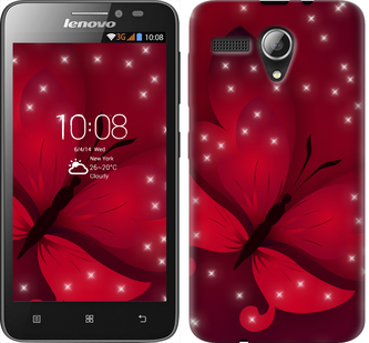 

Чехол Лунная бабочка для Lenovo A606 133759