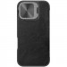 Фото Шкіряний чохол (книжка) Nillkin Qin Prop для Apple iPhone 16 (6.1") (Black) на vchehle.ua