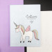 Зеркало косметическое книжка Unicorn